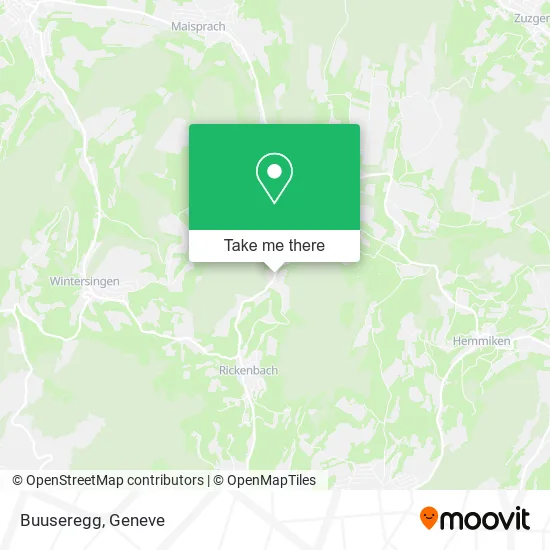 Buuseregg map