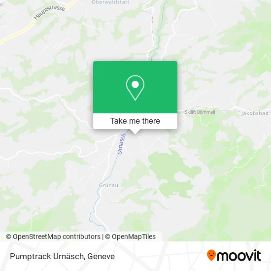 Pumptrack Urnäsch map