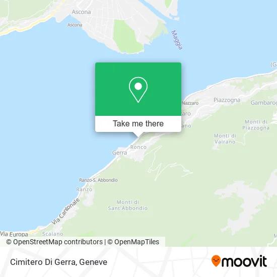 Cimitero Di Gerra map