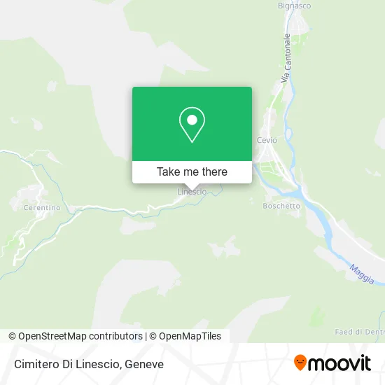 Cimitero Di Linescio map