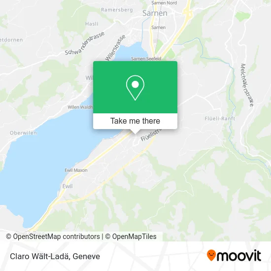 Claro Wält-Ladä map