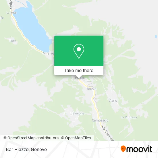 Bar Piazzo map