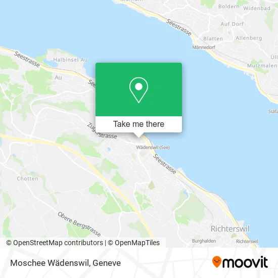 Moschee Wädenswil map