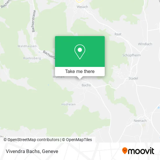 Vivendra Bachs map