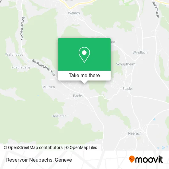 Reservoir Neubachs map
