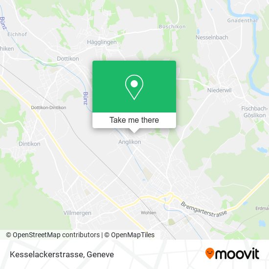 Kesselackerstrasse map