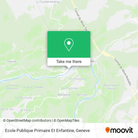 Ecole Publique Primaire Et Enfantine map