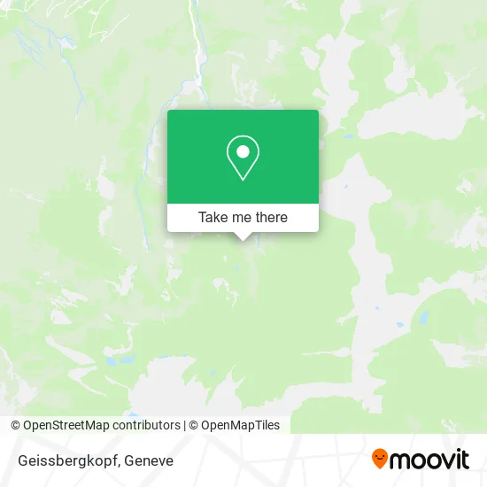 Geissbergkopf map