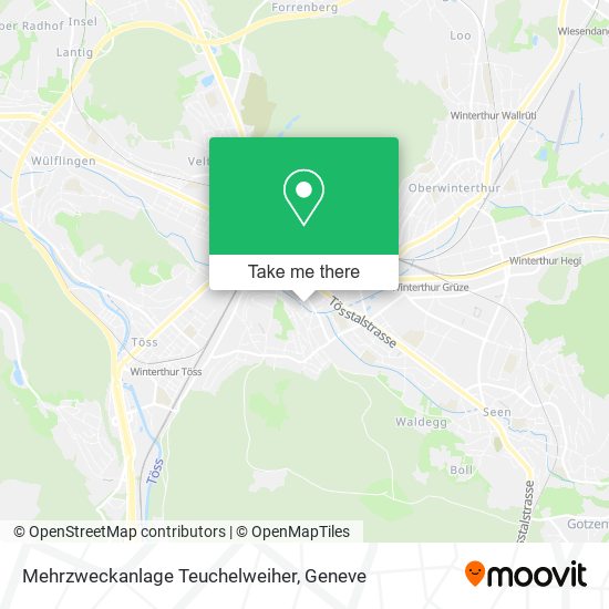 Mehrzweckanlage Teuchelweiher map
