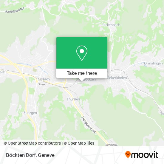 Böckten Dorf map