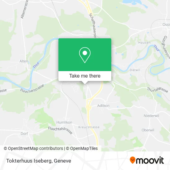 Tokterhuus Iseberg map