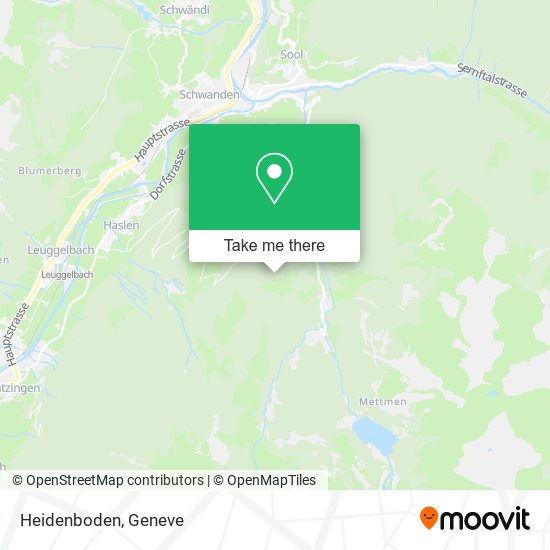 Heidenboden map