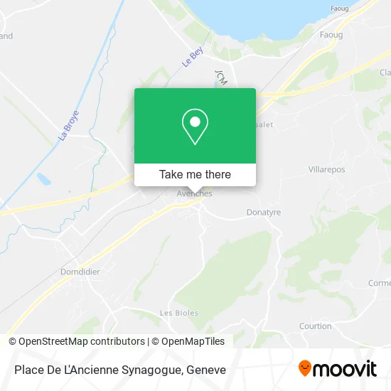 Place De L'Ancienne Synagogue map