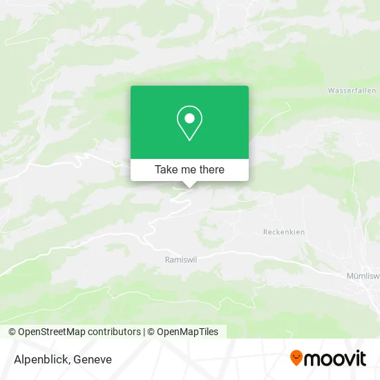Alpenblick map