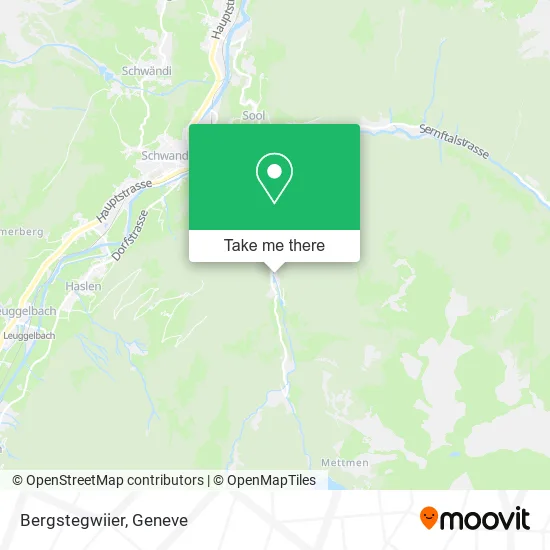 Bergstegwiier map