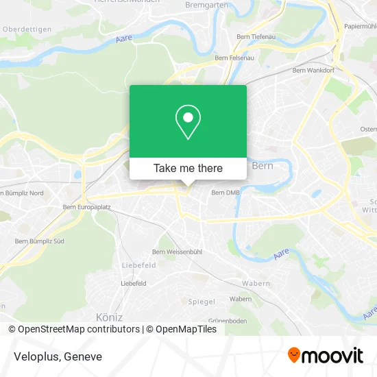 Veloplus map