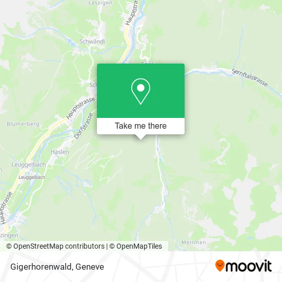 Gigerhorenwald map