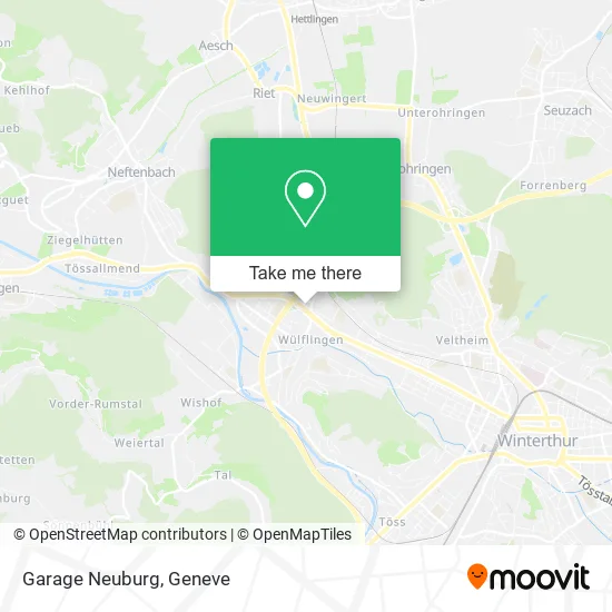 Garage Neuburg map