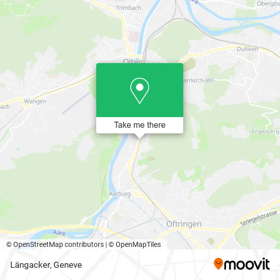 Längacker map