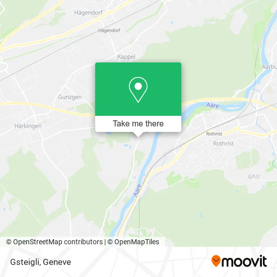Gsteigli map