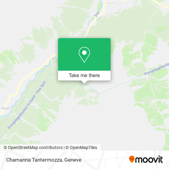 Chamanna Tantermozza map