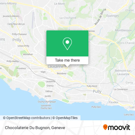 Chocolaterie Du Bugnon map