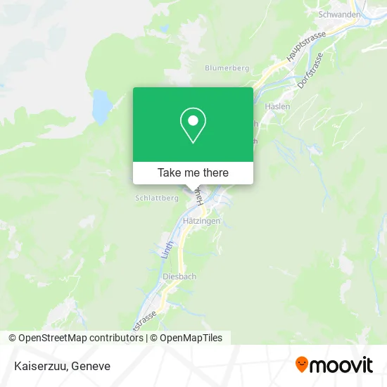 Kaiserzuu map
