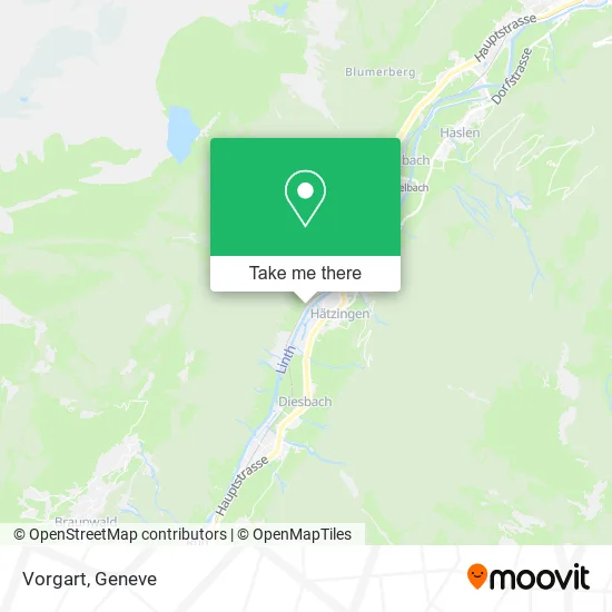 Vorgart map