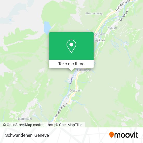 Schwändenen map