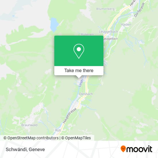 Schwändi map