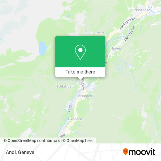 Ändi map