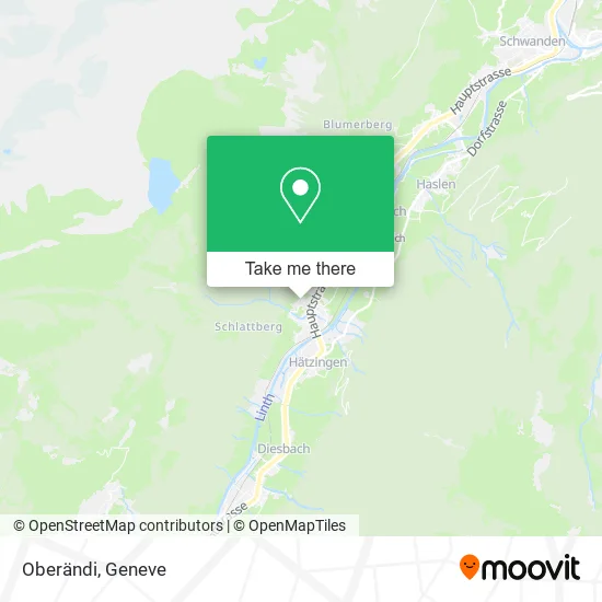 Oberändi map