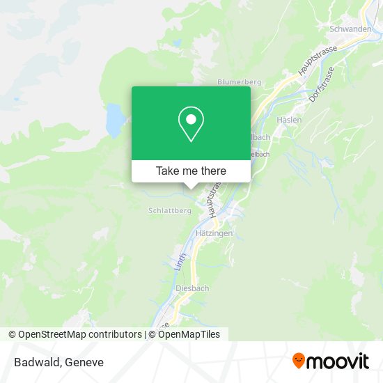 Badwald map