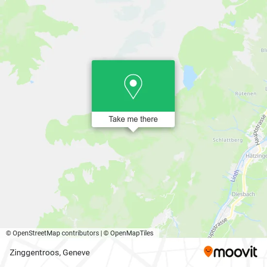 Zinggentroos map