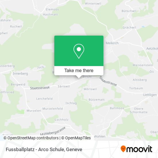 Fussballplatz - Arco Schule map