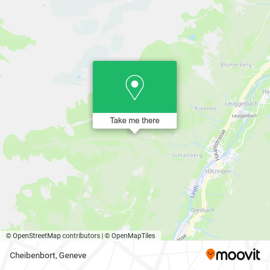 Cheibenbort map