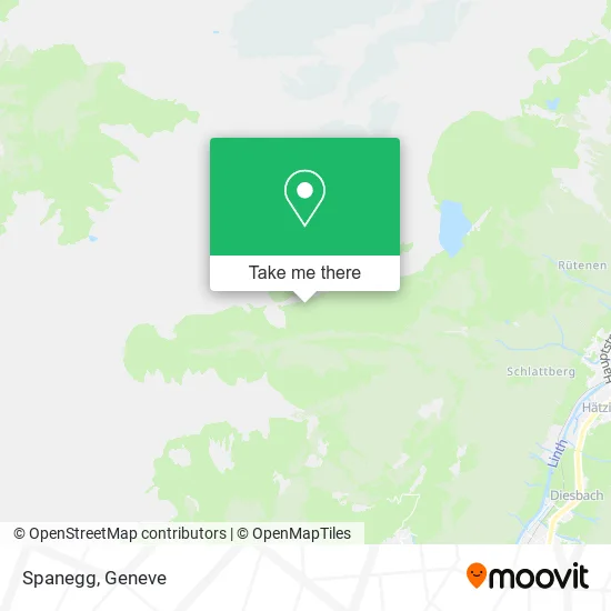 Spanegg map
