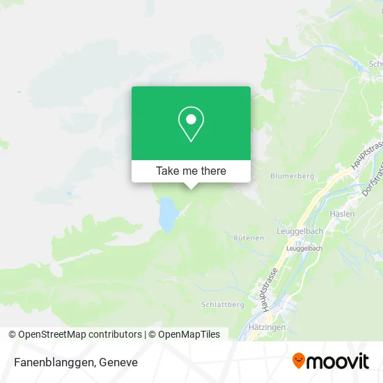 Fanenblanggen map