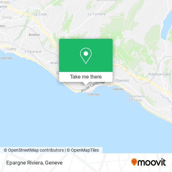 Epargne Riviera map