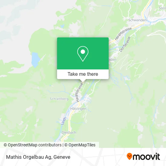 Mathis Orgelbau Ag map