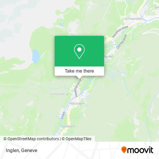 Inglen map