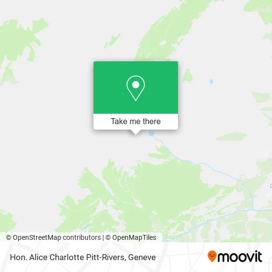 Hon. Alice Charlotte Pitt-Rivers map