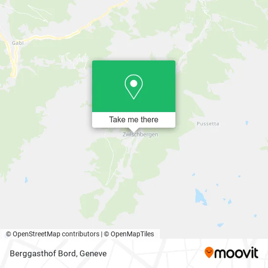 Berggasthof Bord map