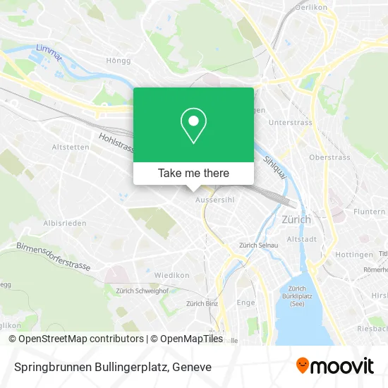 Springbrunnen Bullingerplatz map