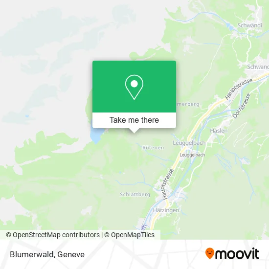 Blumerwald map