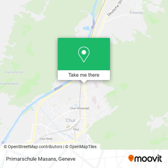 Primarschule Masans map
