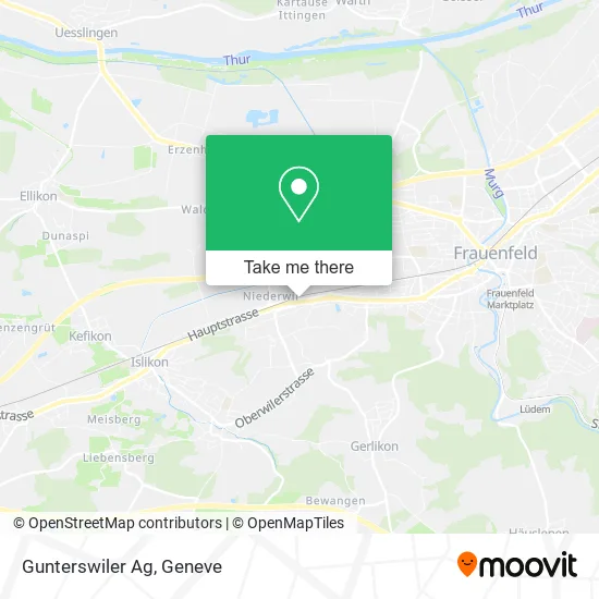 Gunterswiler Ag map