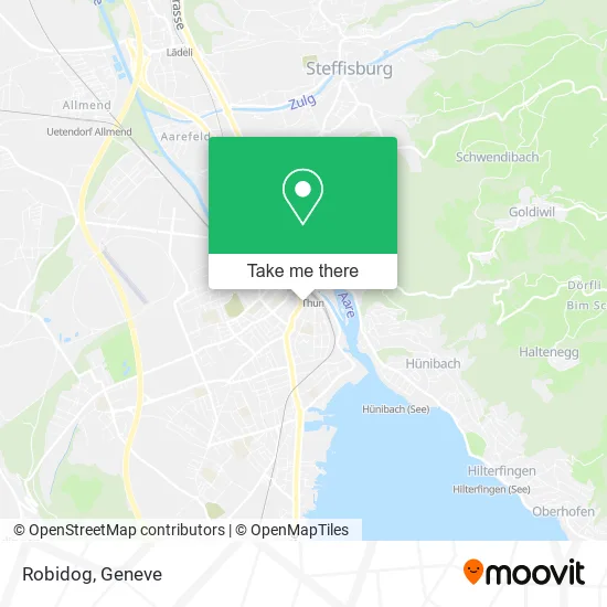 Robidog map