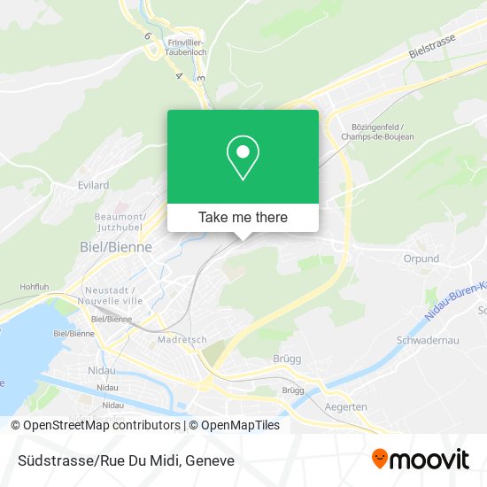 Südstrasse/Rue Du Midi map