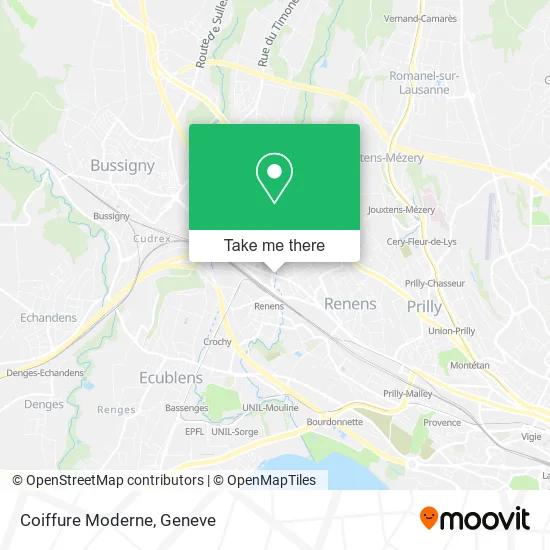 Coiffure Moderne map